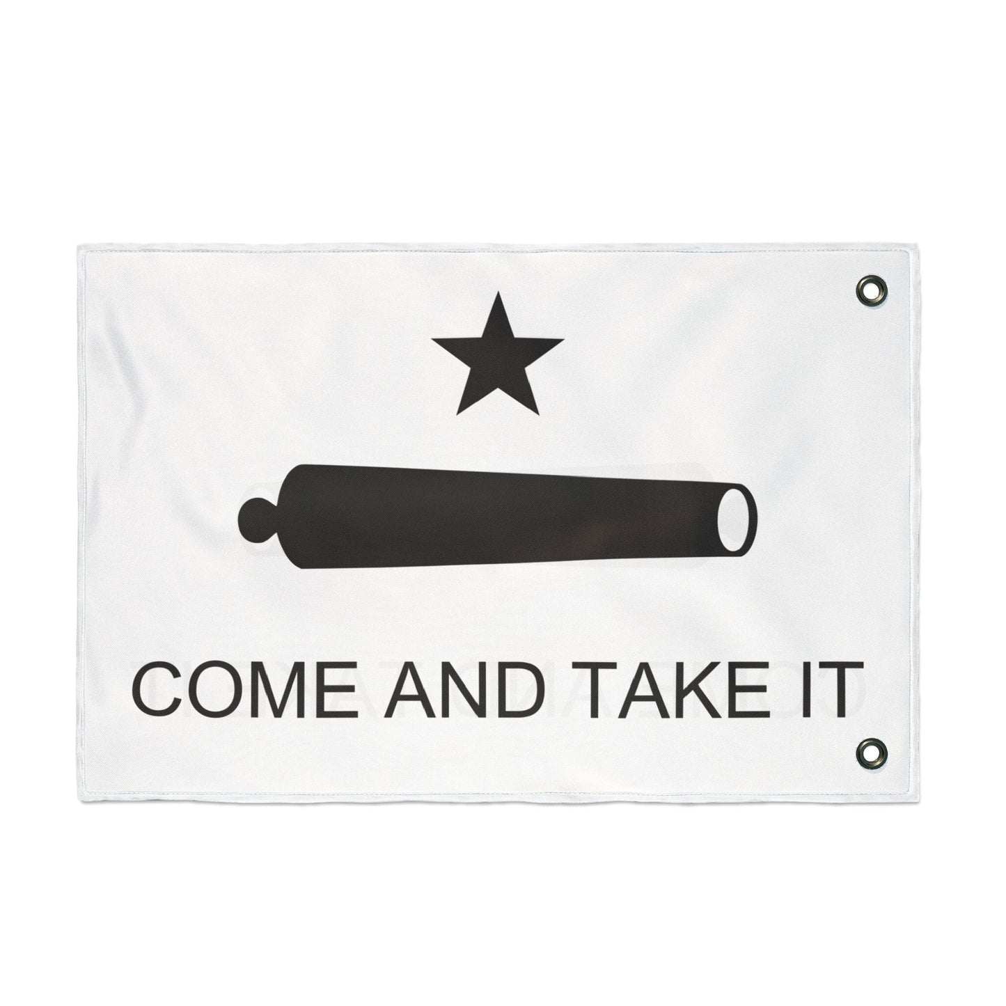 Texas Come and Take It Double-Sided Flag Banner for Home, Garden, or Event Decor, Patriotic Display, Outdoor Decoration, Freedom