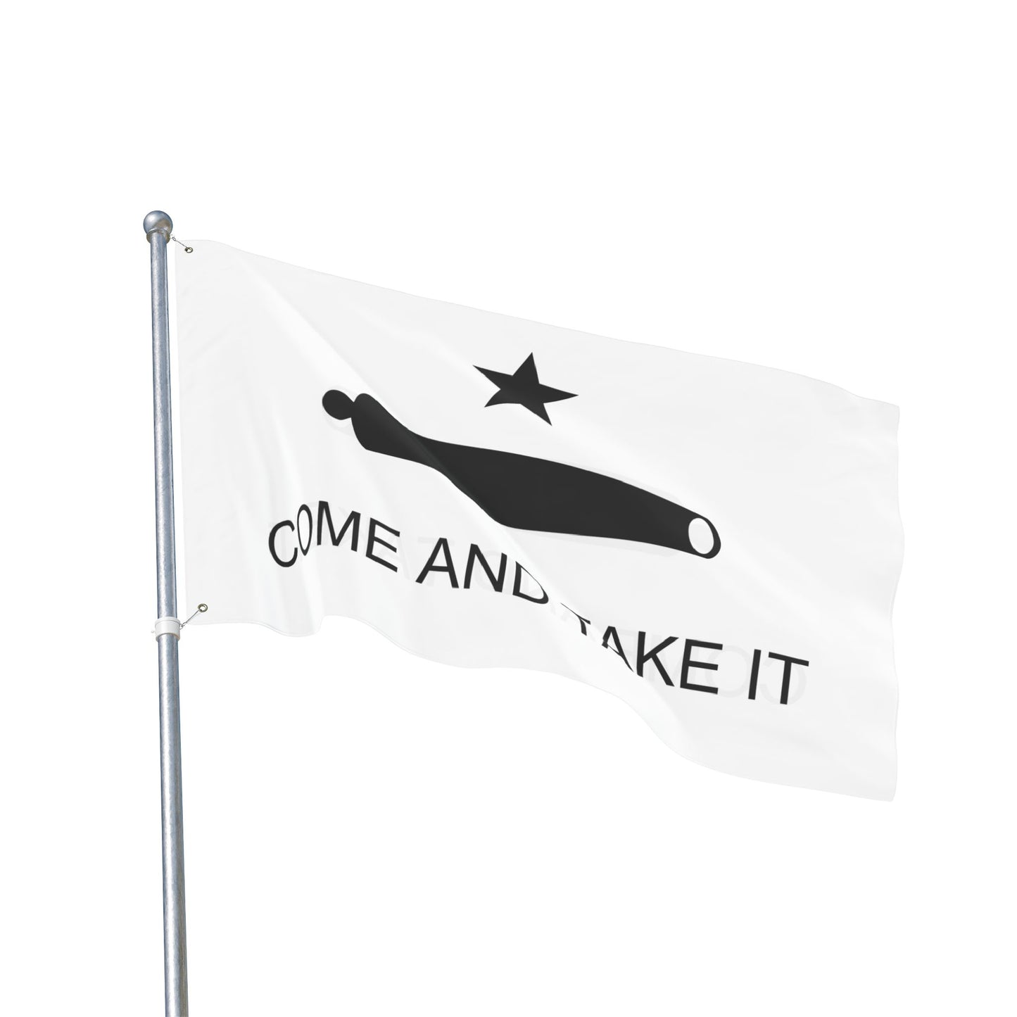 Texas Come and Take It Double-Sided Flag Banner for Home, Garden, or Event Decor, Patriotic Display, Outdoor Decoration, Freedom