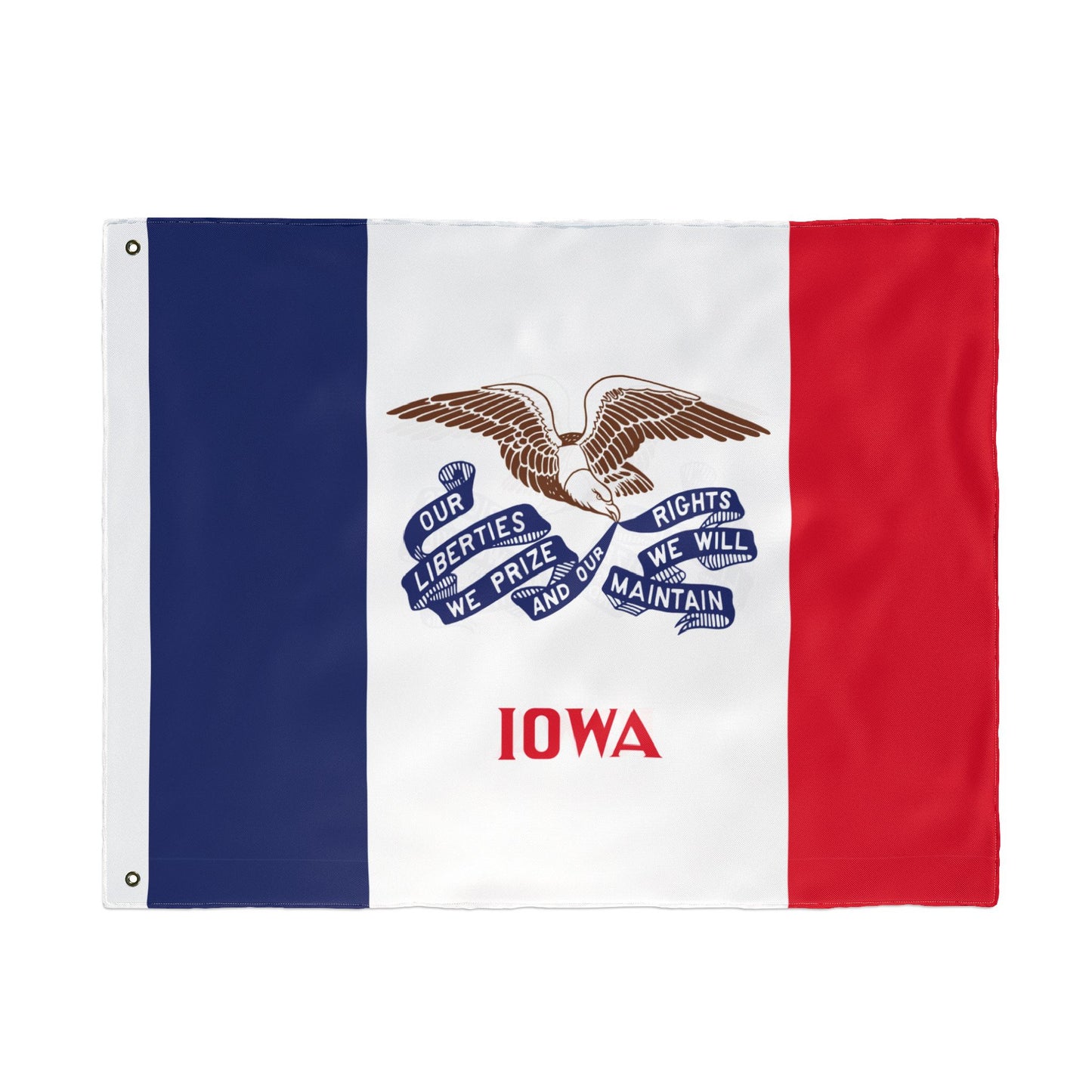 Iowa Double Sided Flag - Patriotic Decor for Home, Unique Gift for Iowa Lovers, Events, Celebrations, or Outdoor Use