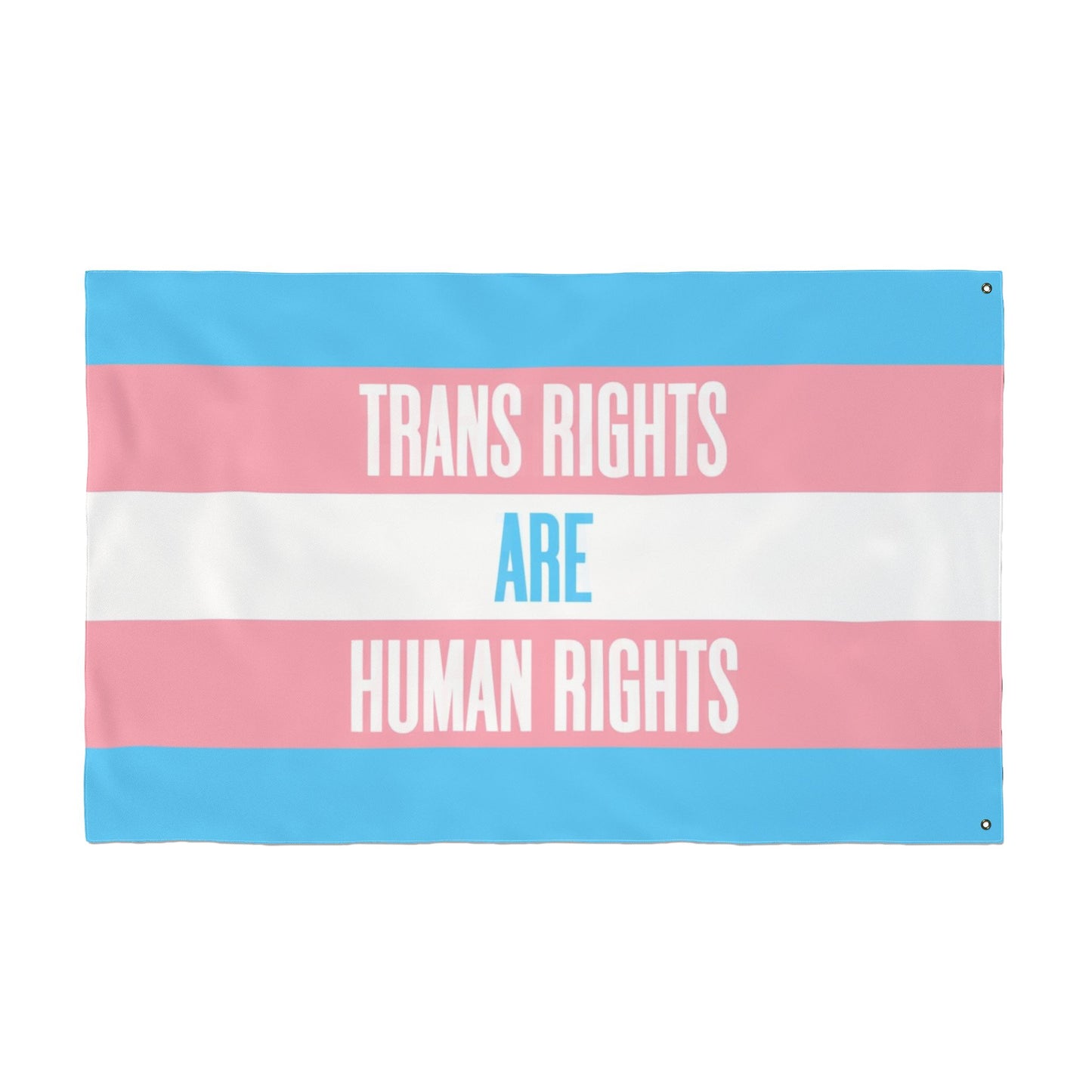 Trans Rights Double Sided Pride Flag, LGBTQ+ Decor, Outdoor Flag, Home & Garden, Supporting Equality