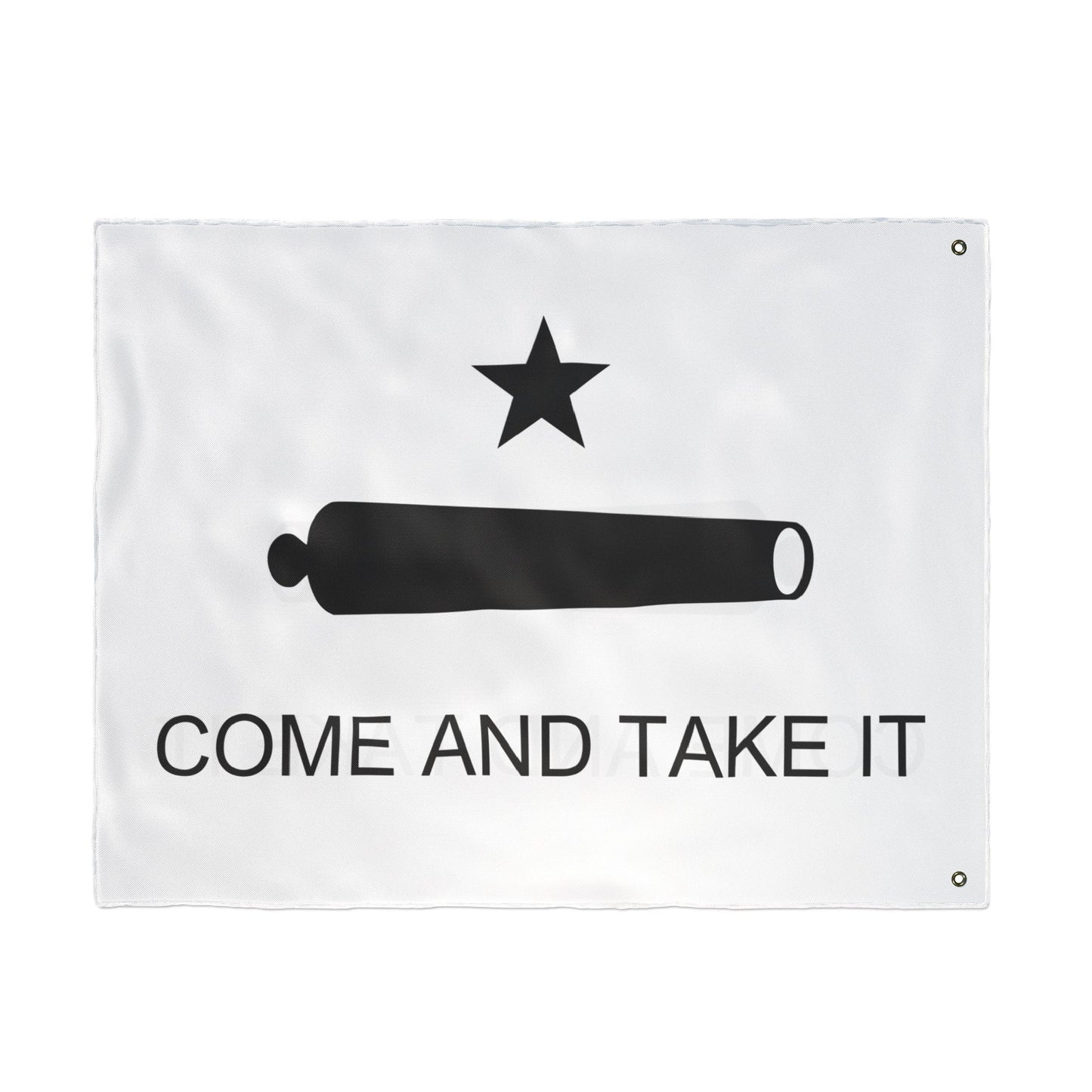 Texas Come and Take It Double-Sided Flag Banner for Home, Garden, or Event Decor, Patriotic Display, Outdoor Decoration, Freedom