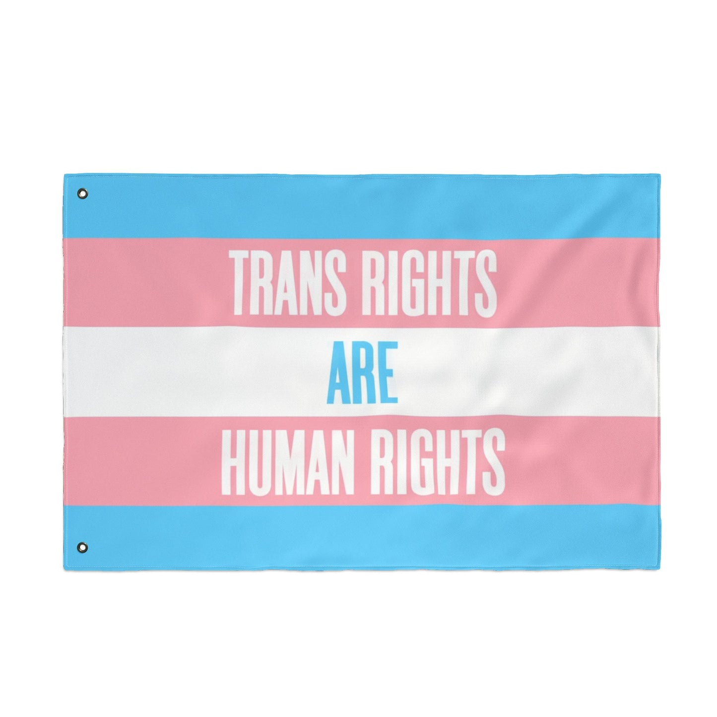 Trans Rights Double Sided Pride Flag, LGBTQ+ Decor, Outdoor Flag, Home & Garden, Supporting Equality