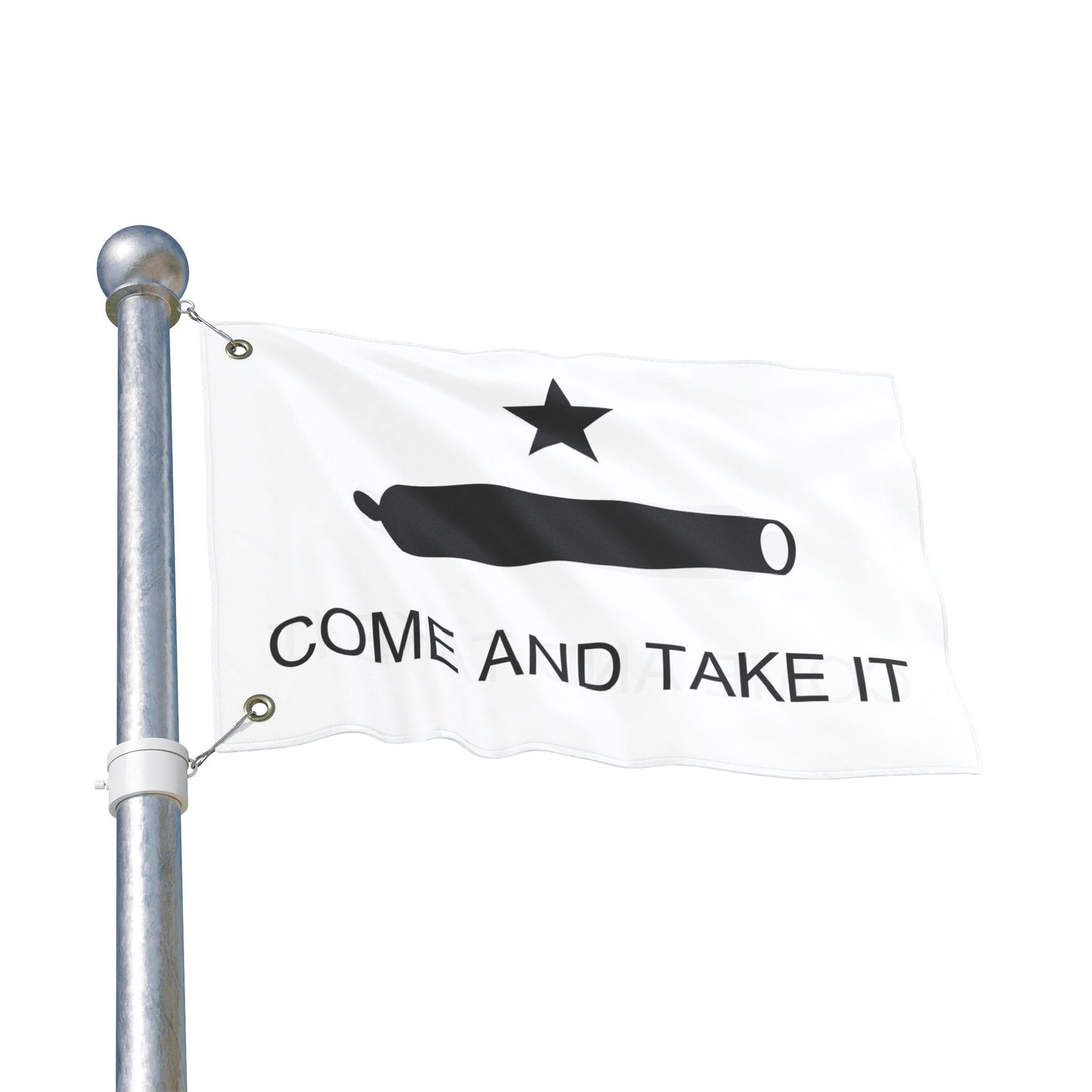 Texas Come and Take It Double-Sided Flag Banner for Home, Garden, or Event Decor, Patriotic Display, Outdoor Decoration, Freedom