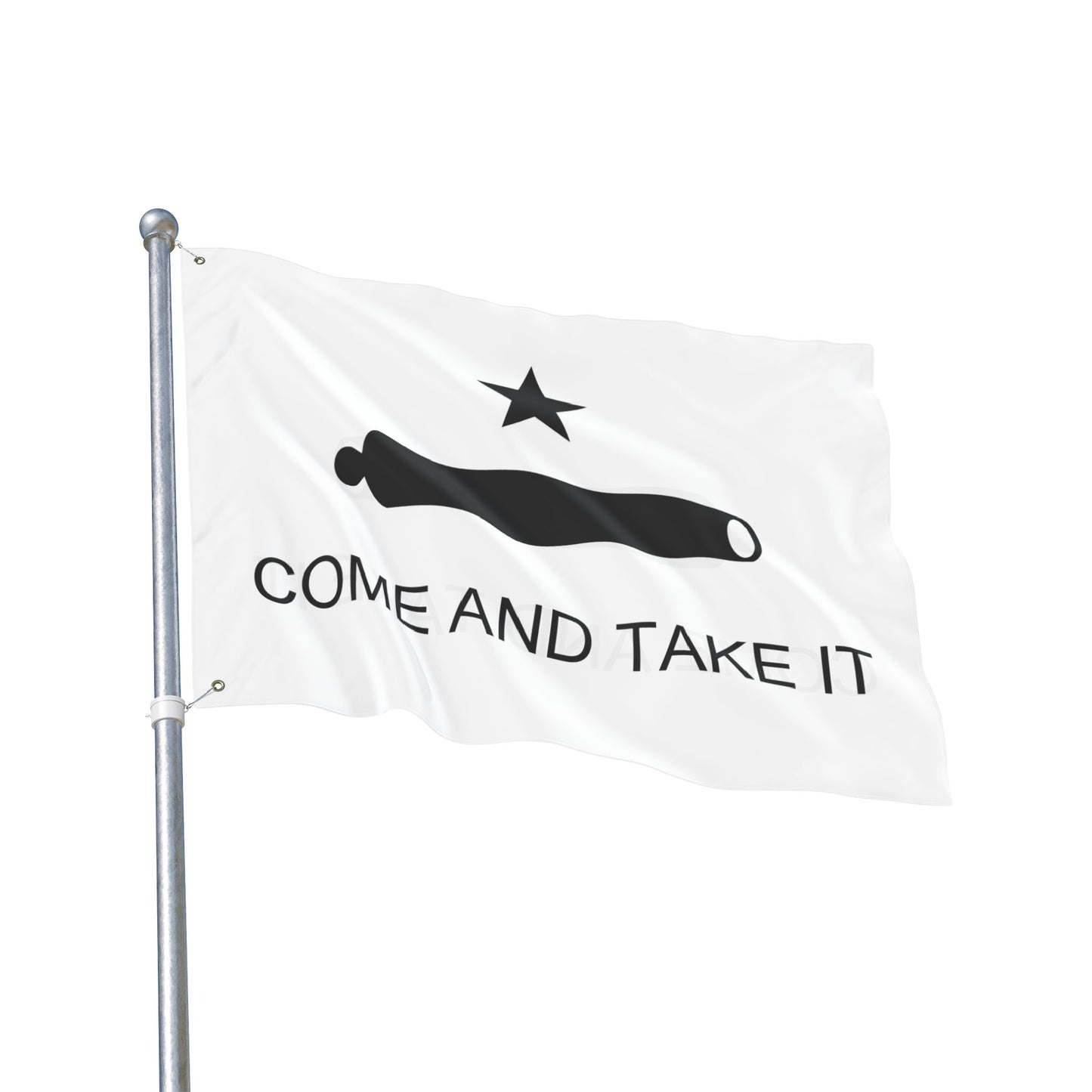 Texas Come and Take It Double-Sided Flag Banner for Home, Garden, or Event Decor, Patriotic Display, Outdoor Decoration, Freedom