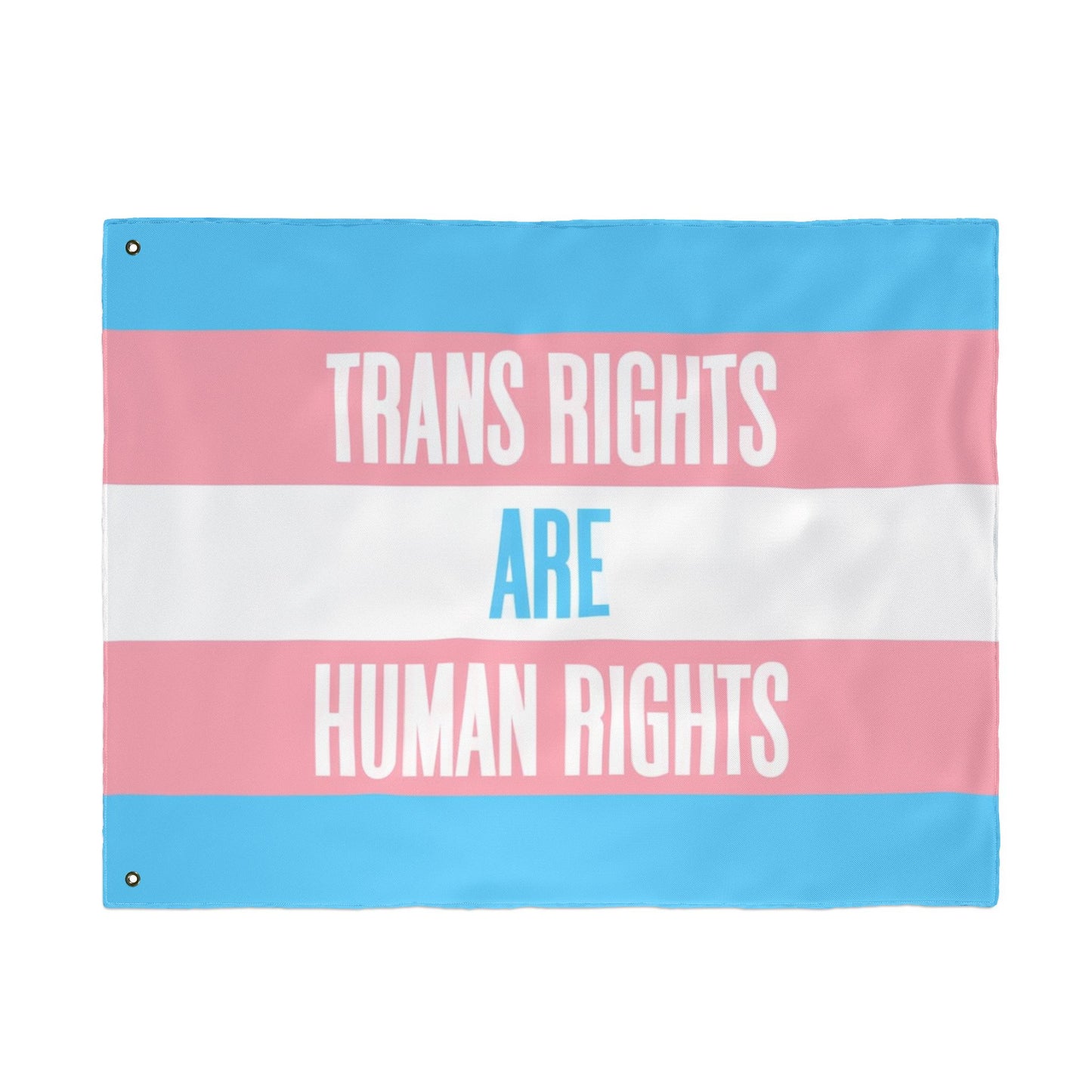 Trans Rights Double Sided Pride Flag, LGBTQ+ Decor, Outdoor Flag, Home & Garden, Supporting Equality