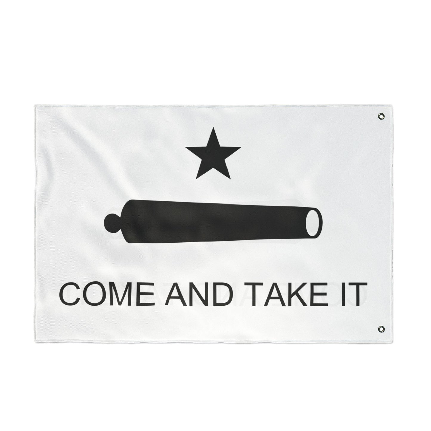 Texas Come and Take It Double-Sided Flag Banner for Home, Garden, or Event Decor, Patriotic Display, Outdoor Decoration, Freedom