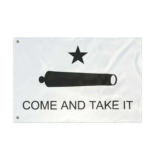 Texas Come and Take It Double-Sided Flag Banner for Home, Garden, or Event Decor, Patriotic Display, Outdoor Decoration, Freedom