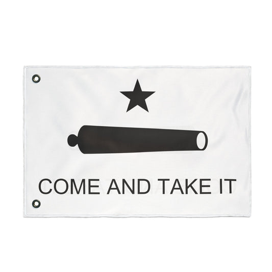 Texas Come and Take It Double-Sided Flag  Banner for Home, Garden, or Event Decor, Patriotic Display, Outdoor Decoration, Freedom