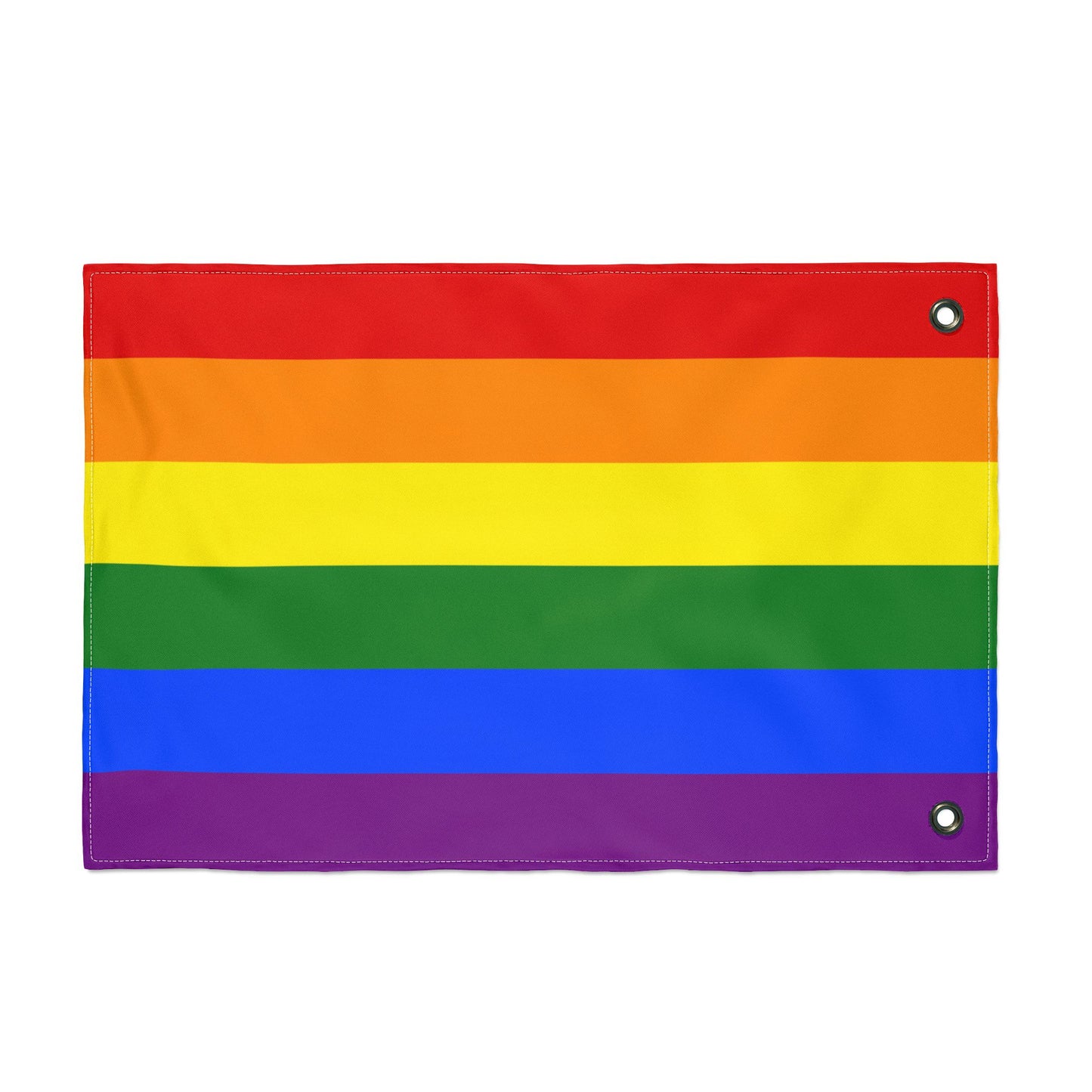 Rainbow Pride Double Sided Flag for Decorations, LGBTQ+ Events, Home Decor, Outdoor Celebrations, Festivities