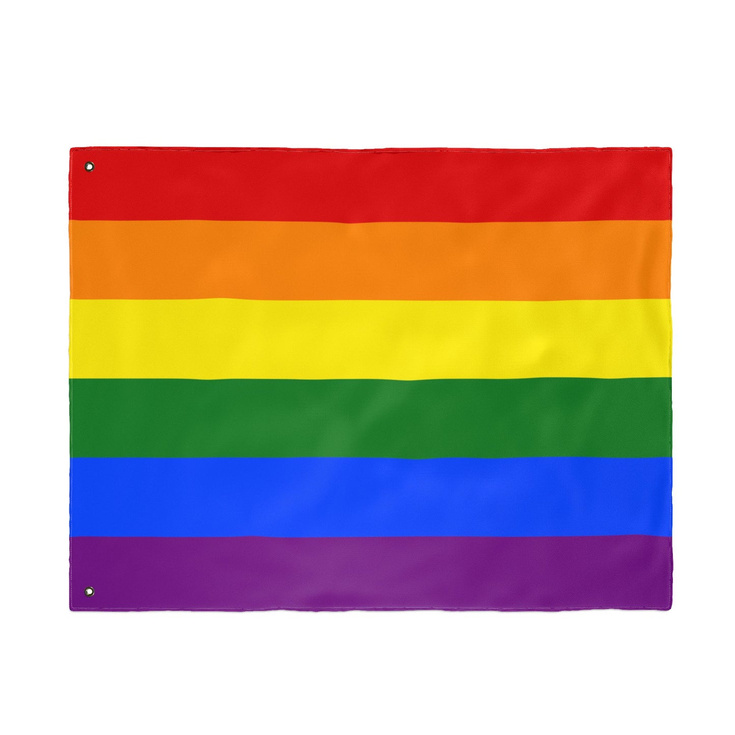 Rainbow Pride Double Sided Flag for Decorations, LGBTQ+ Events, Home Decor, Outdoor Celebrations, Festivities