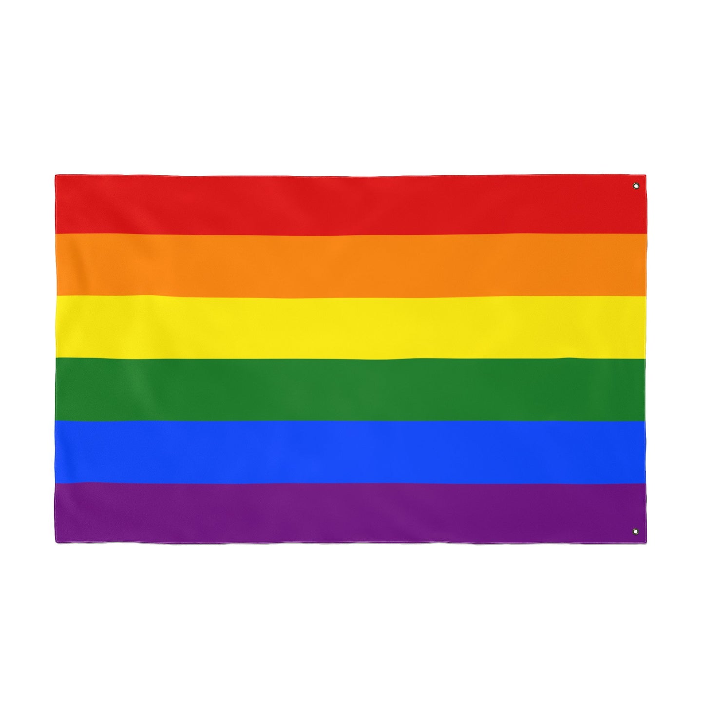 Rainbow Pride Double Sided Flag for Decorations, LGBTQ+ Events, Home Decor, Outdoor Celebrations, Festivities