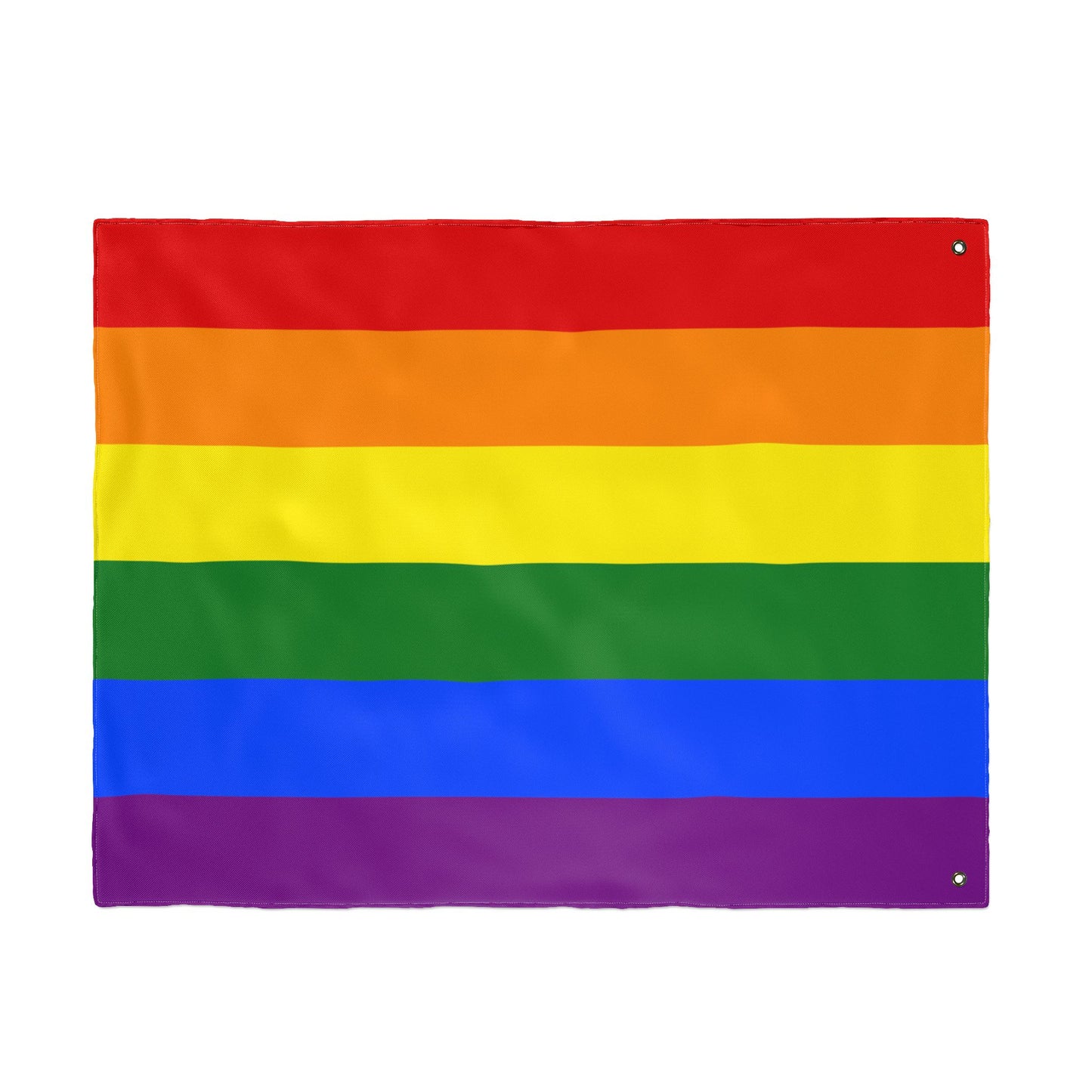 Rainbow Pride Double Sided Flag for Decorations, LGBTQ+ Events, Home Decor, Outdoor Celebrations, Festivities