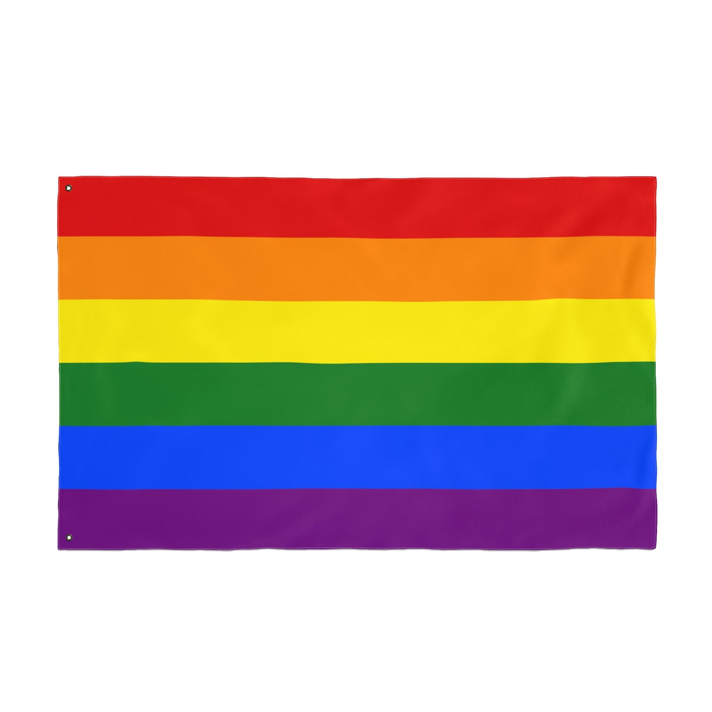 Rainbow Pride Double Sided Flag for Decorations, LGBTQ+ Events, Home Decor, Outdoor Celebrations, Festivities