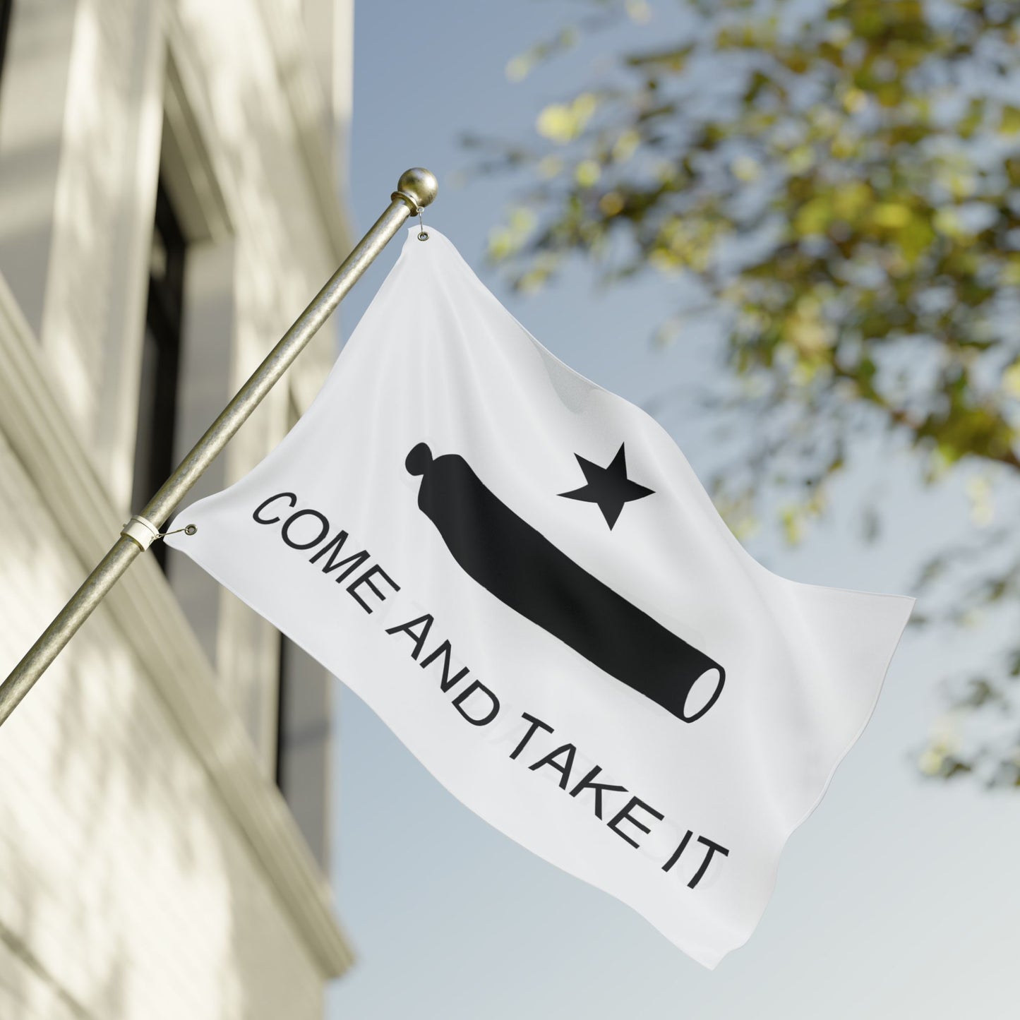 Texas Come and Take It Double-Sided Flag  Banner for Home, Garden, or Event Decor, Patriotic Display, Outdoor Decoration, Freedom